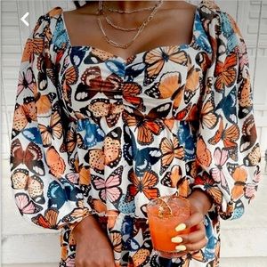 Show Me Your Mumu Butterfly Dress